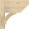 Ekena Millwork Thorton Slat Rough Sawn Outlooker, Douglas Fir, 8"W x 14"D x 14"H OUT08X14X14THR06RDF - alternate 3